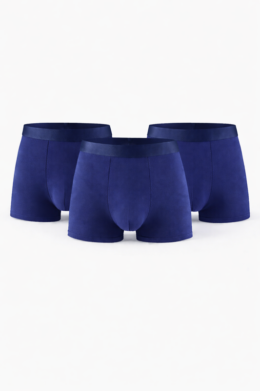 SwanFresh Boxer – Gris Antracita · Pack de 3