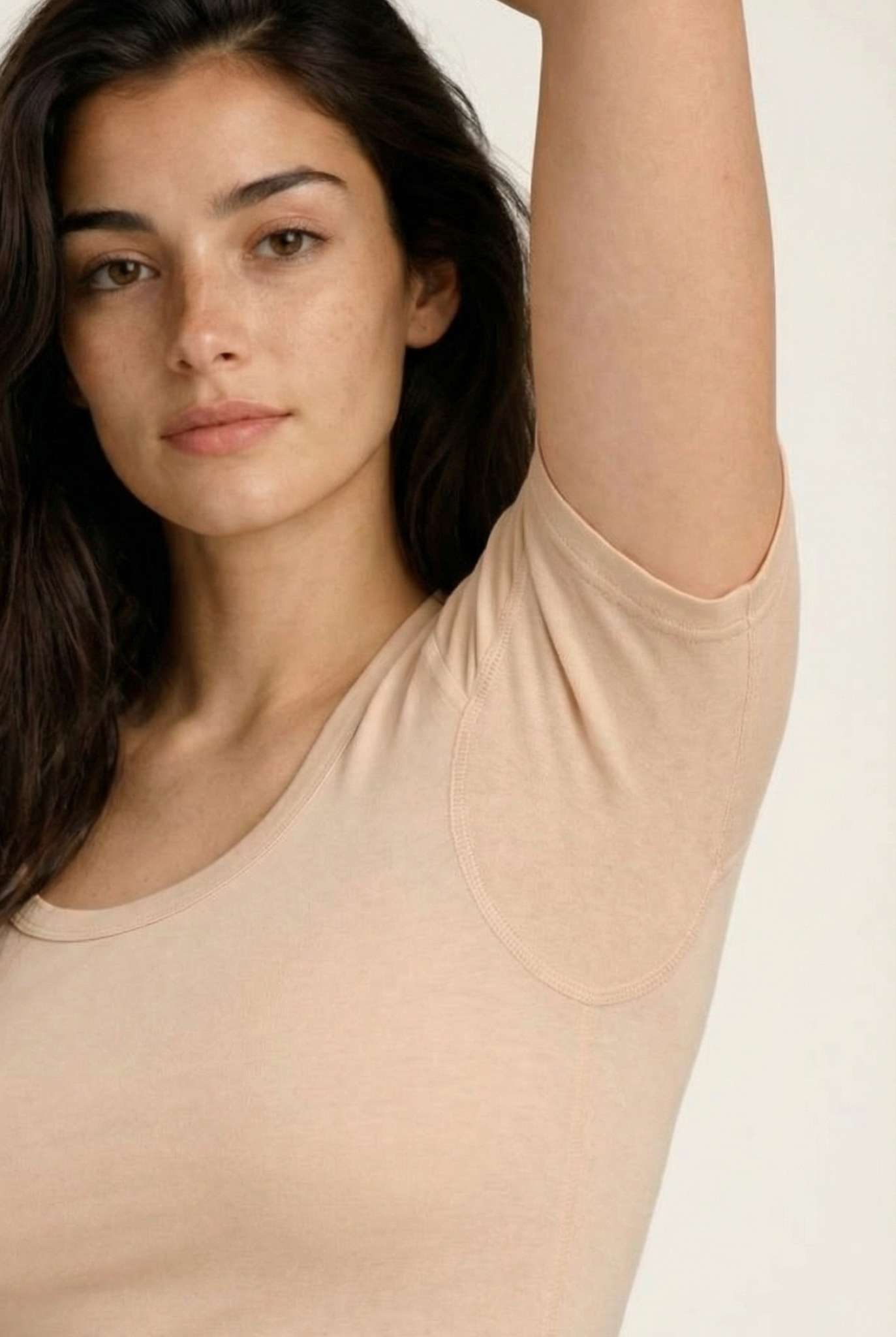 NoSweat T-shirt – Nude