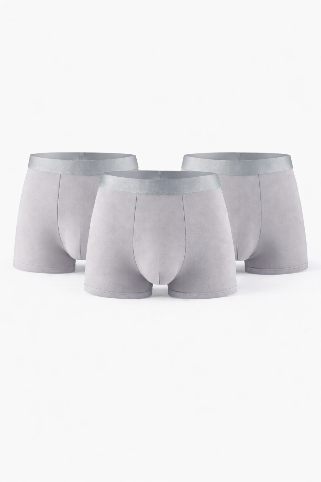 SwanFresh Boxer – Gris Perla · Pack de 3