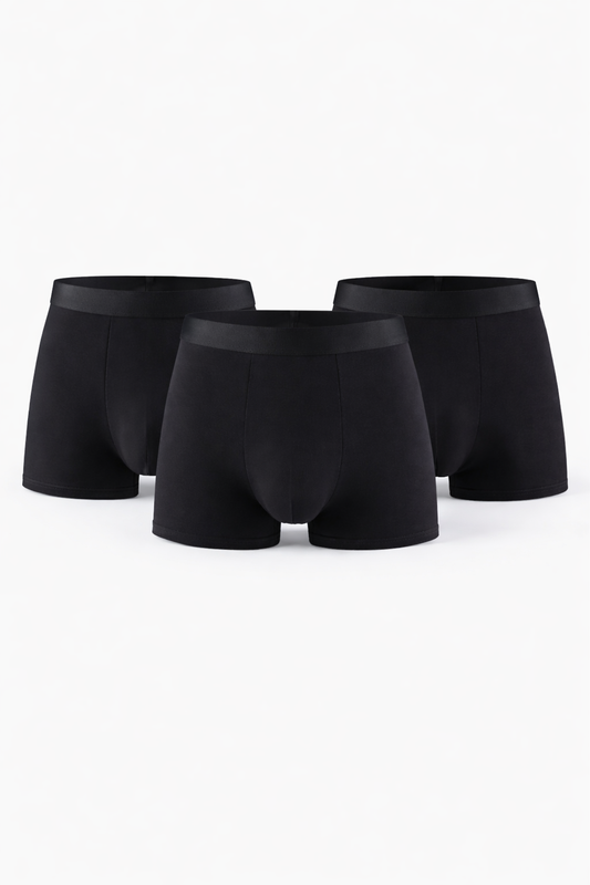 SwanFresh Boxer – Gris Perla · Pack de 3